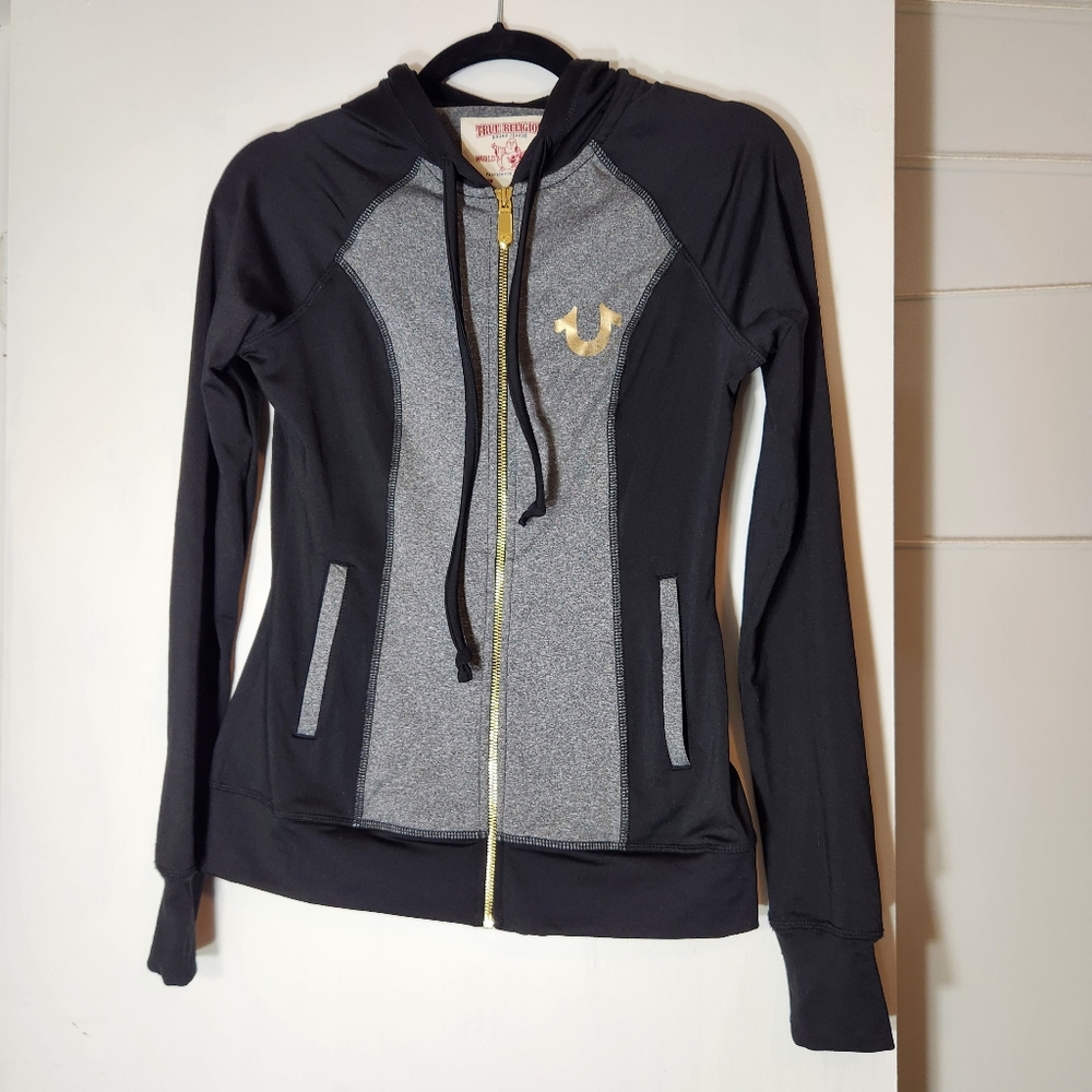 True Religion Gold Backed Hoodie